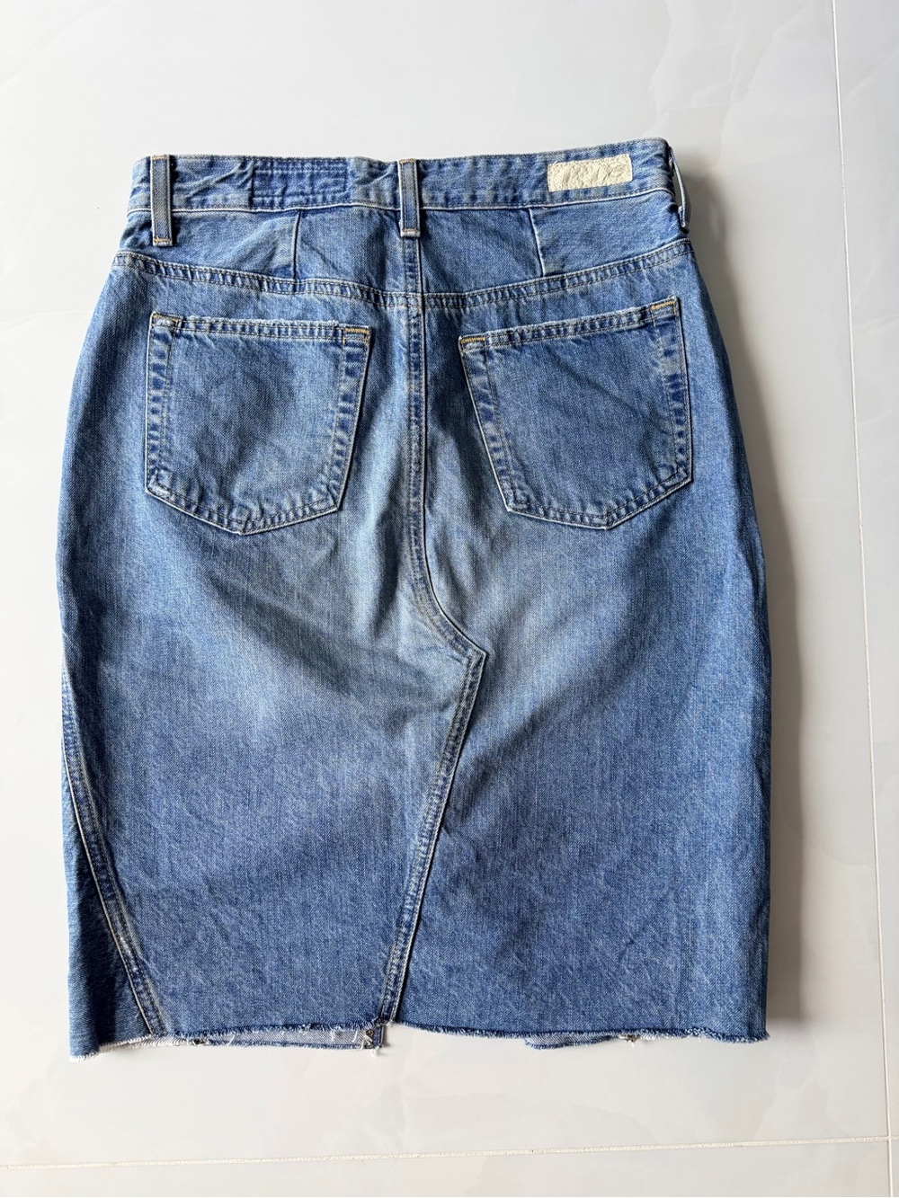 AG The Emery High Rise Denim Skirt Size 29 - Picture 7 of 7